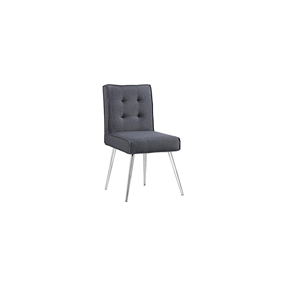 Linon Stella Chair, Gray